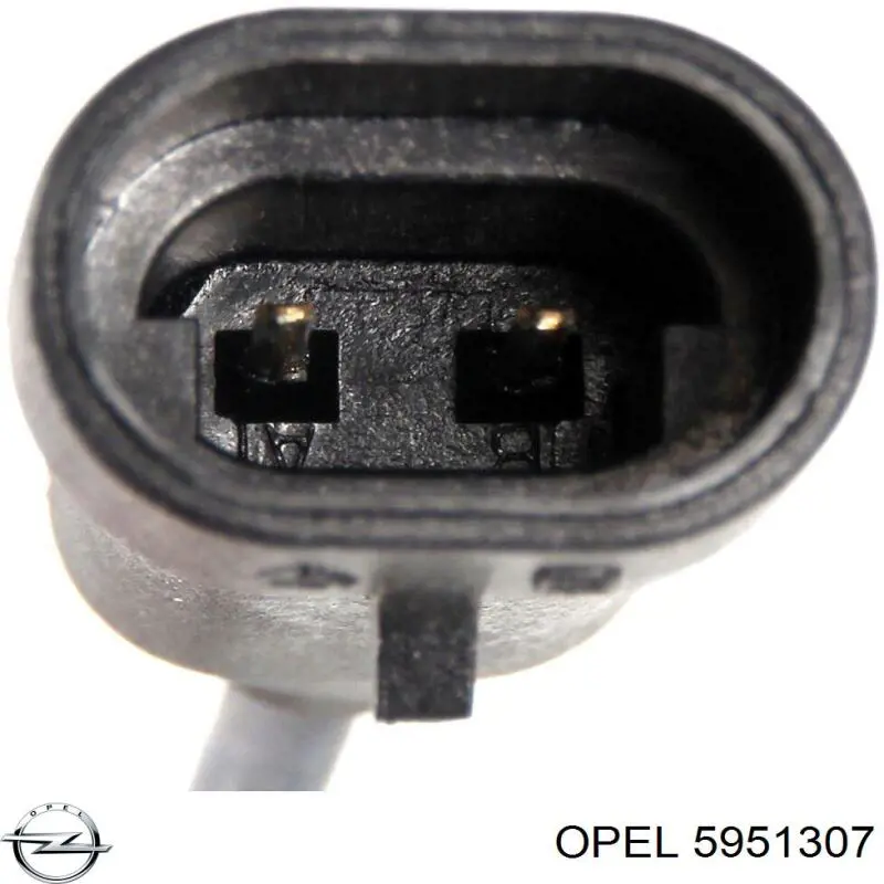 5951307 Opel Шланг ГУР низкого давления, от рейки (механизма) к бачку