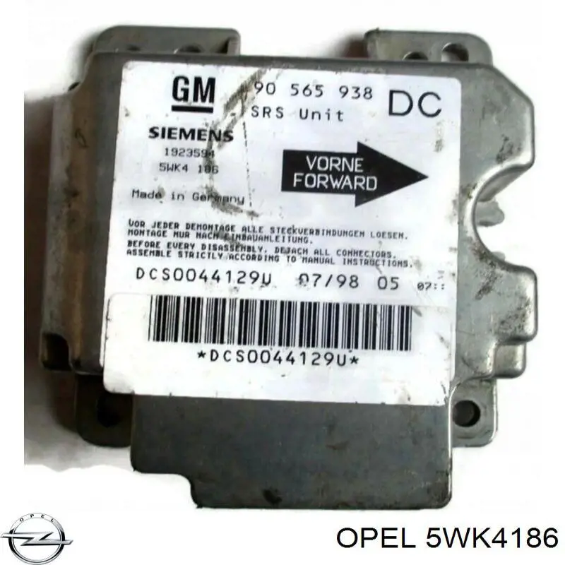  5WK4186 Opel
