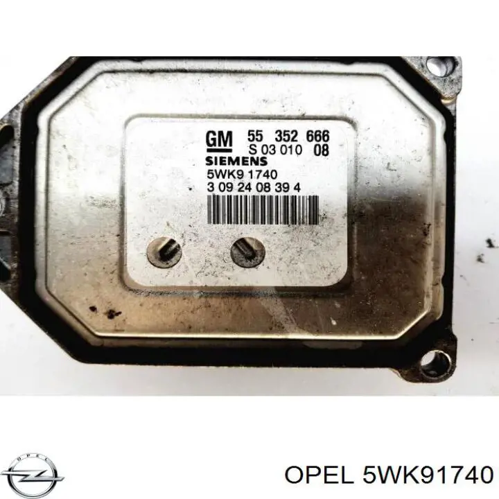  Opel 5WK91740 цена, от 235.85 USD