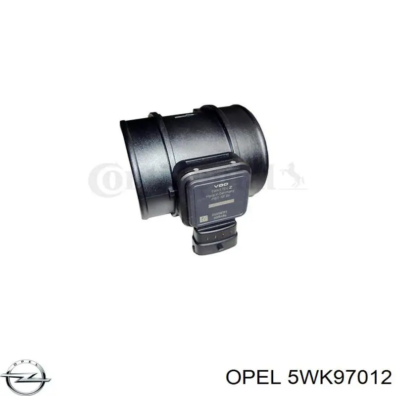 Расходомер воздуха Opel 5WK97012