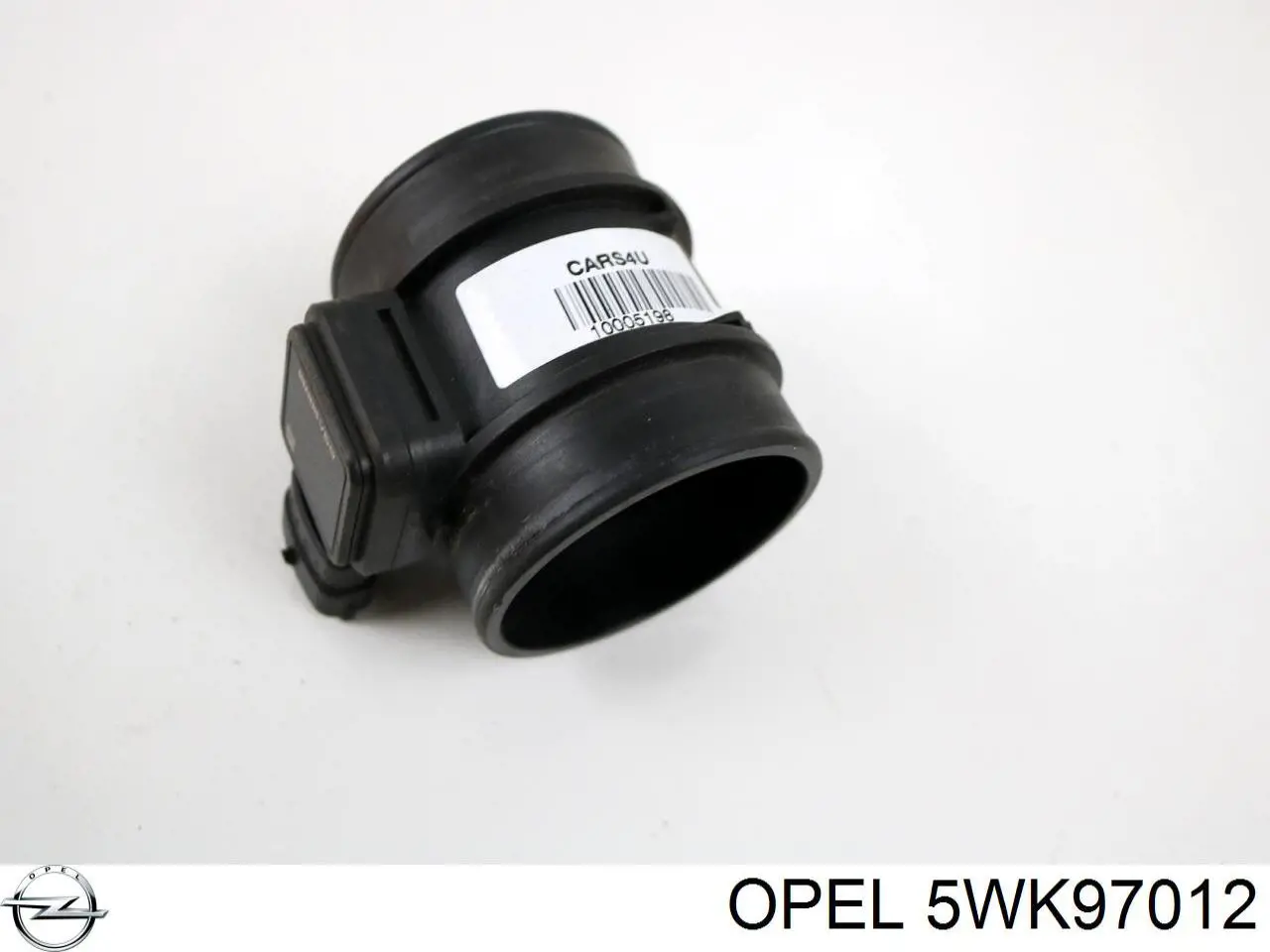 5WK97012 Opel sensor de fluxo (consumo de ar, medidor de consumo M.A.F. - (Mass Airflow))