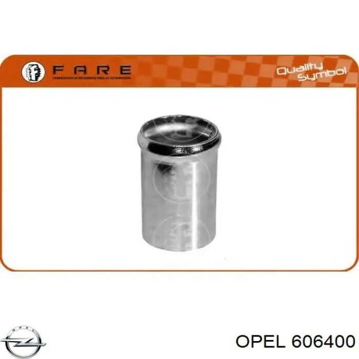 606400 Opel штуцер блока системы охлаждения