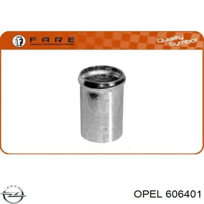 606401 Opel штуцер блока системы охлаждения