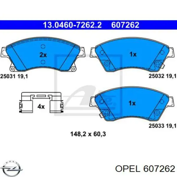 0607262 Opel