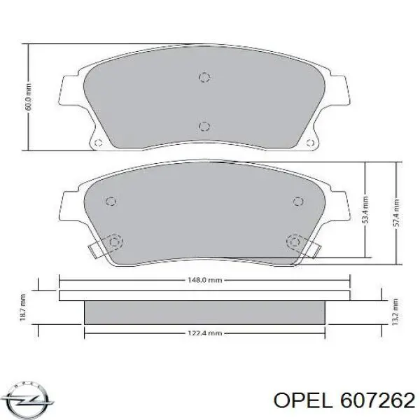 Купить 607262 Opel 