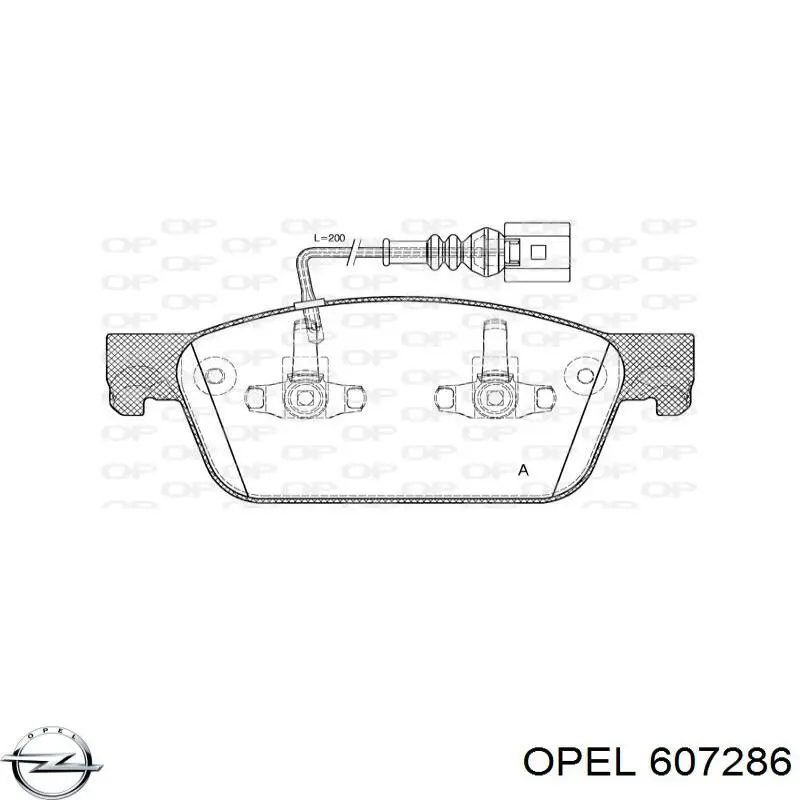607286 Opel 