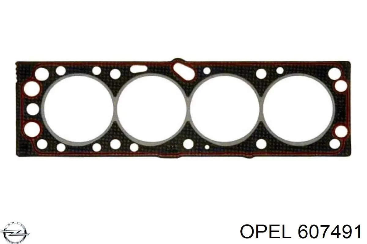 607491 Opel прокладка гбц