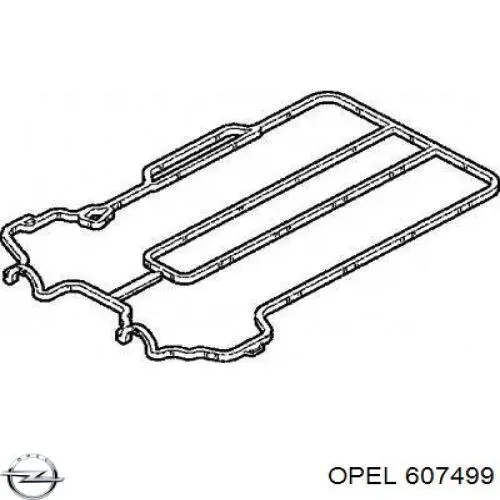 607499 Opel прокладка клапанной крышки