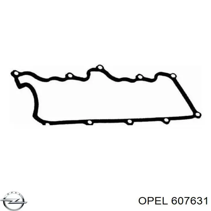 607631 Opel прокладка клапанной крышки