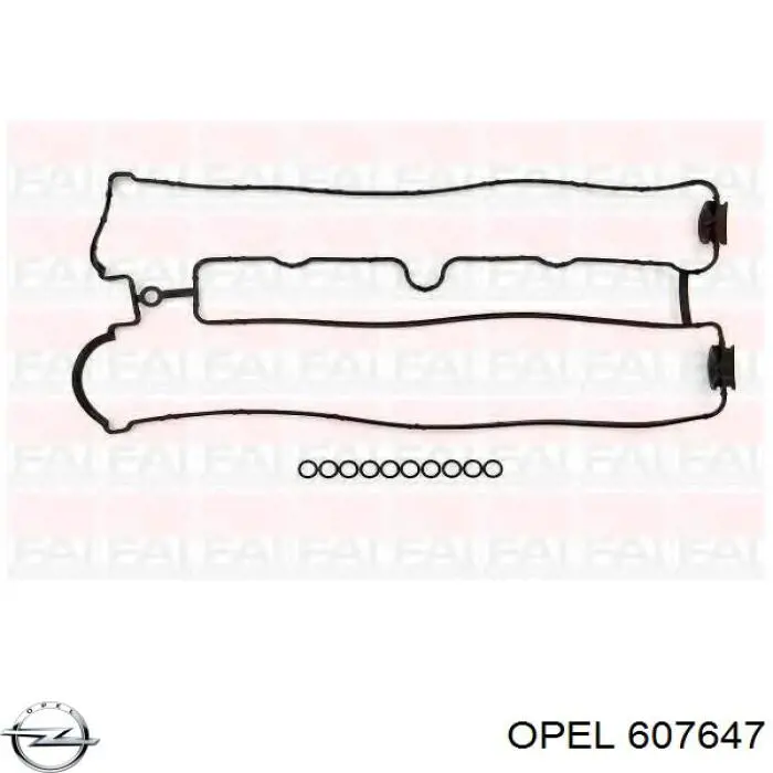 Прокладка крышки двигателя Opel 607647 цена, от 7.21 USD