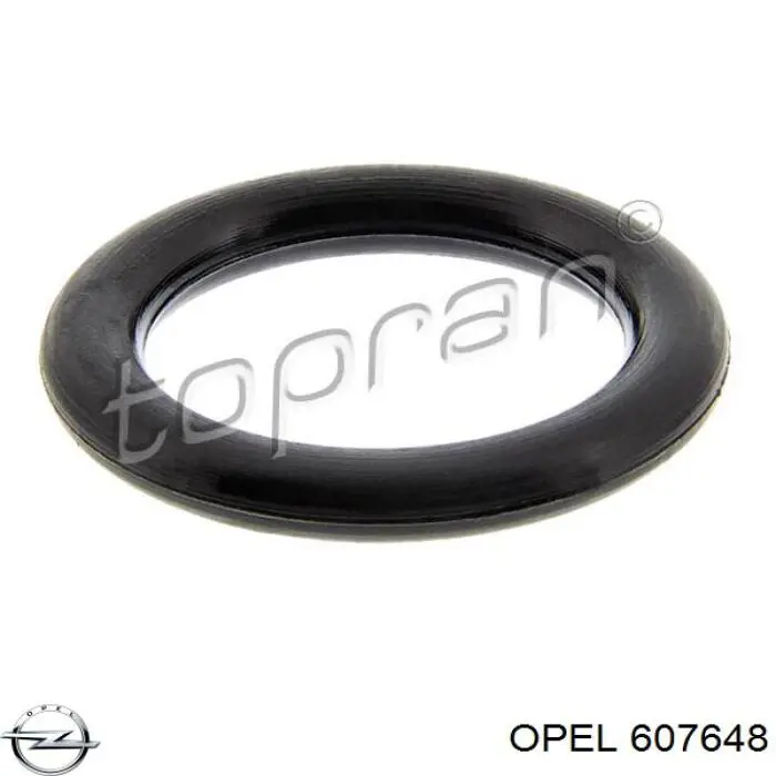 607648 Opel прокладка клапанной крышки двигателя, кольцо