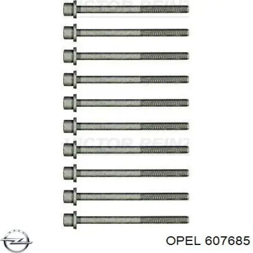 Болт головки блока цилиндров, ГБЦ Opel 607685 цена, от 2.32 USD