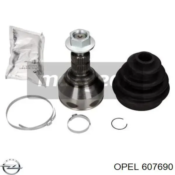 607-690 Opel шрус наружный передний