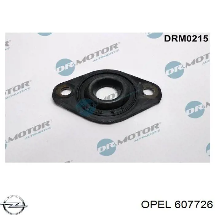 607726 Opel прокладка клапанной крышки двигателя верхняя