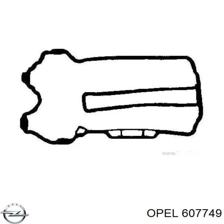 607749 Opel прокладка клапанной крышки