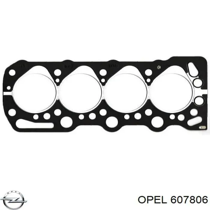 Прокладка ГБЦ 607806 Opel