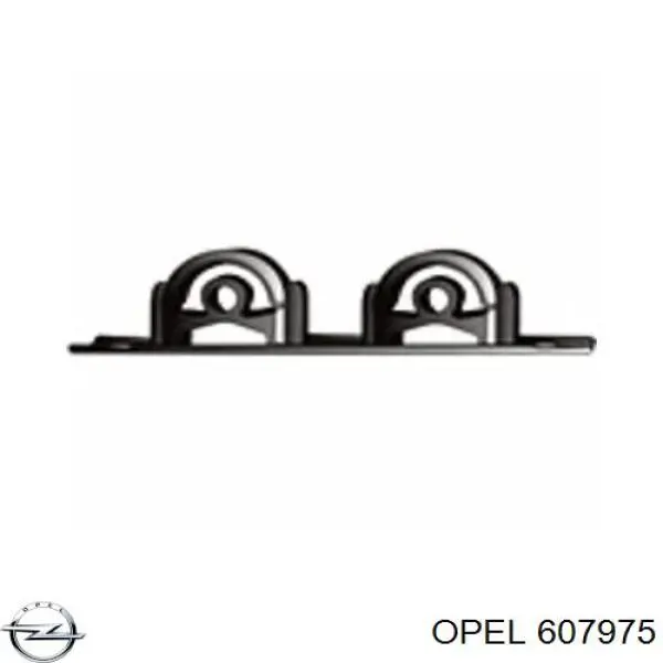 607975 Opel прокладка гбц