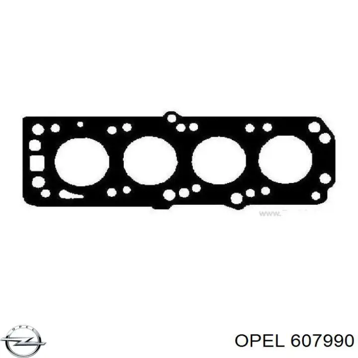607990 Opel прокладка гбц