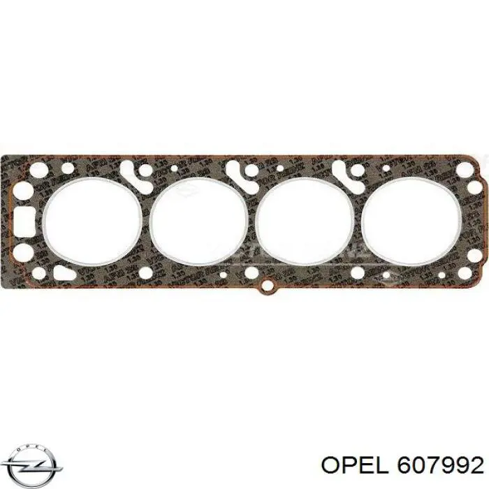 Прокладка ГБЦ 607992 Opel