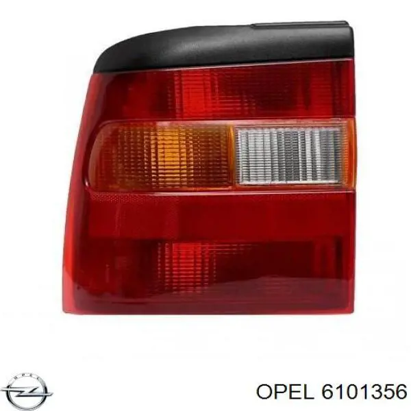 6101356 Opel подкрылок крыла переднего левый