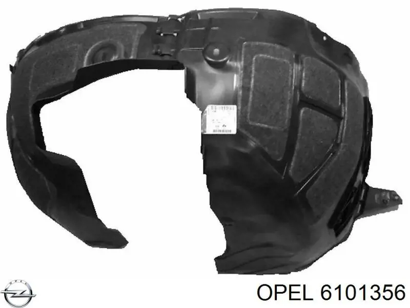 Купить 13241156 Opel Подкрылок передний левый