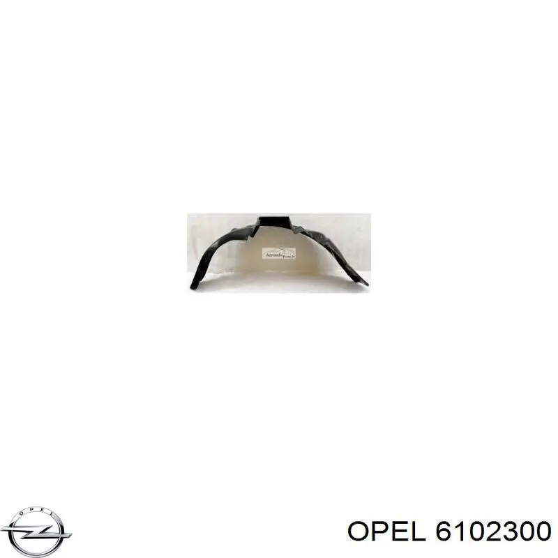 Подкрылок передний правый 6102300 Opel