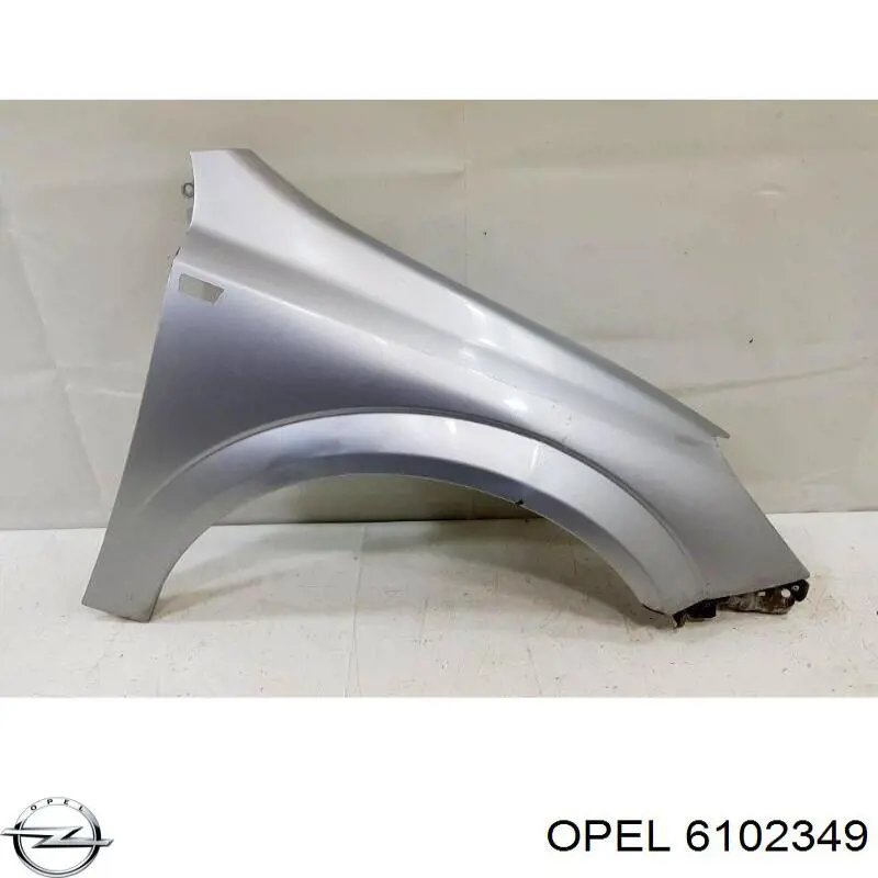 Боковая часть передняя правая Opel 6102349 цена, от 33.04 USD
