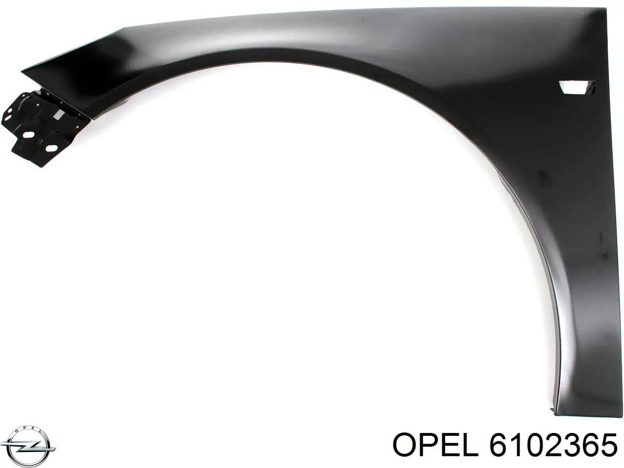 Крыло переднее левое Opel 6102365