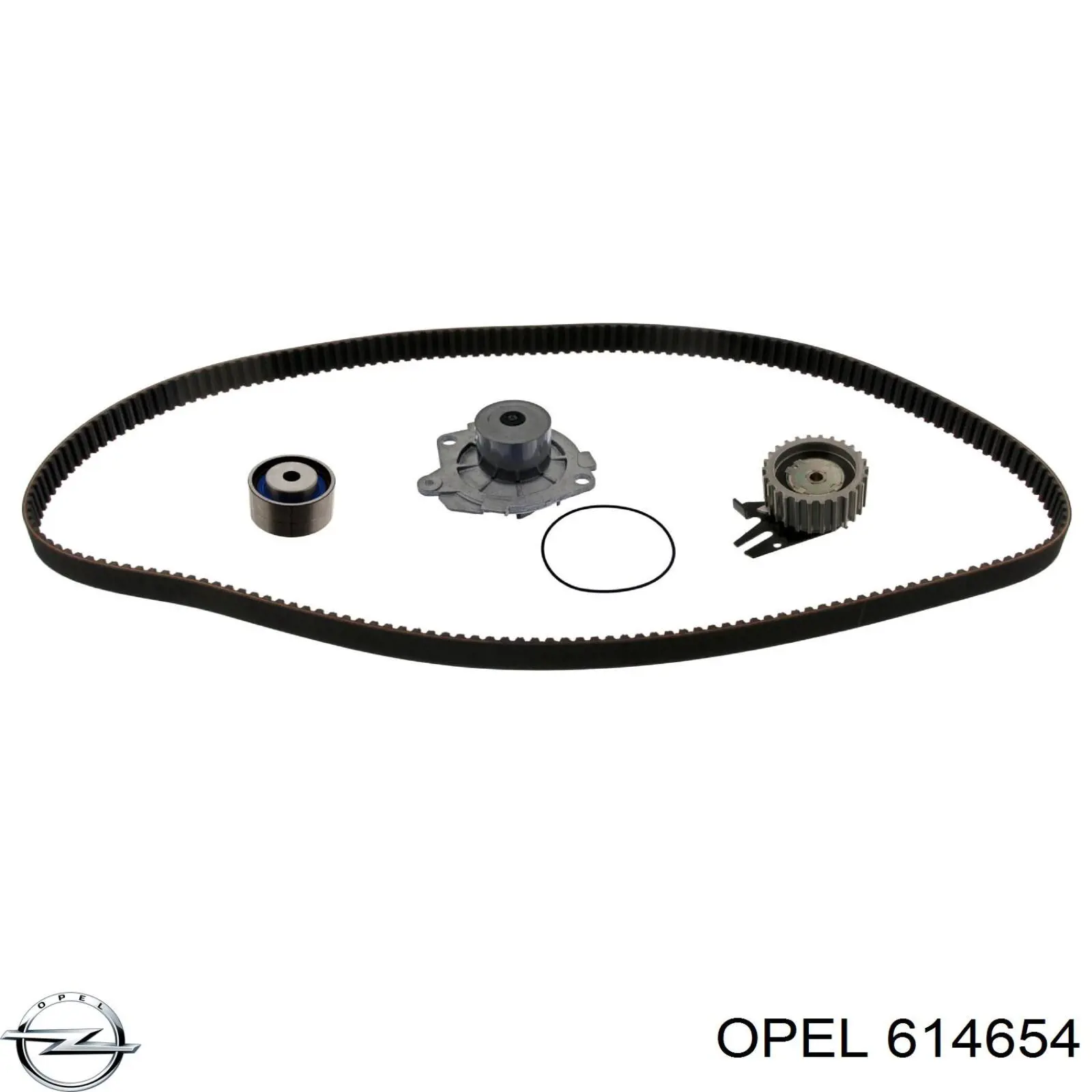 Купить 614654 Opel Шкив-демпфер коленвала