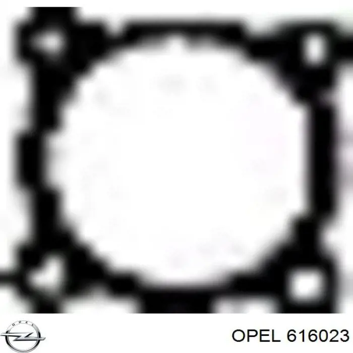 616023 Opel маховик