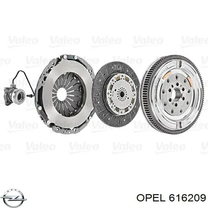 Маховик двигателя Opel 616209 цена, от 424.80 USD