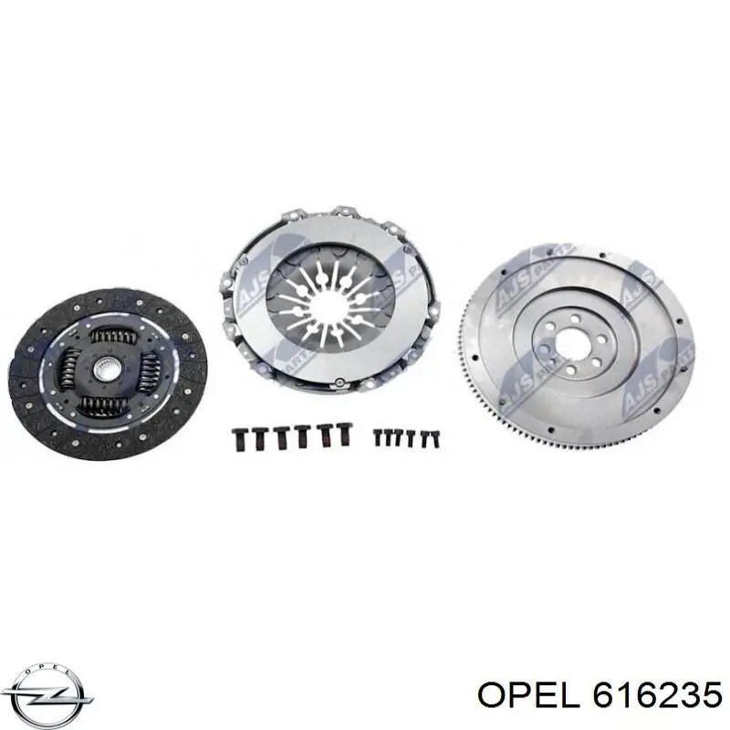 Маховик двигателя Opel 616235 цена, от 336.65 USD