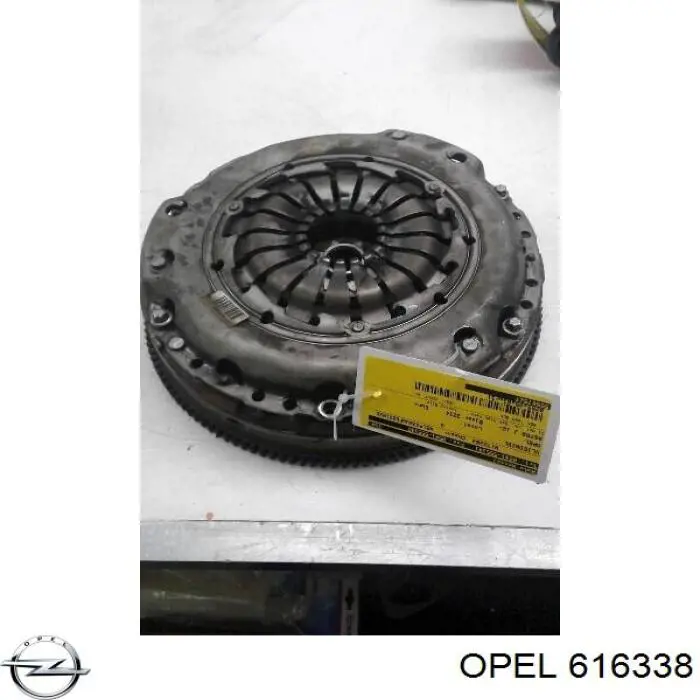 616338 Opel volante de motor