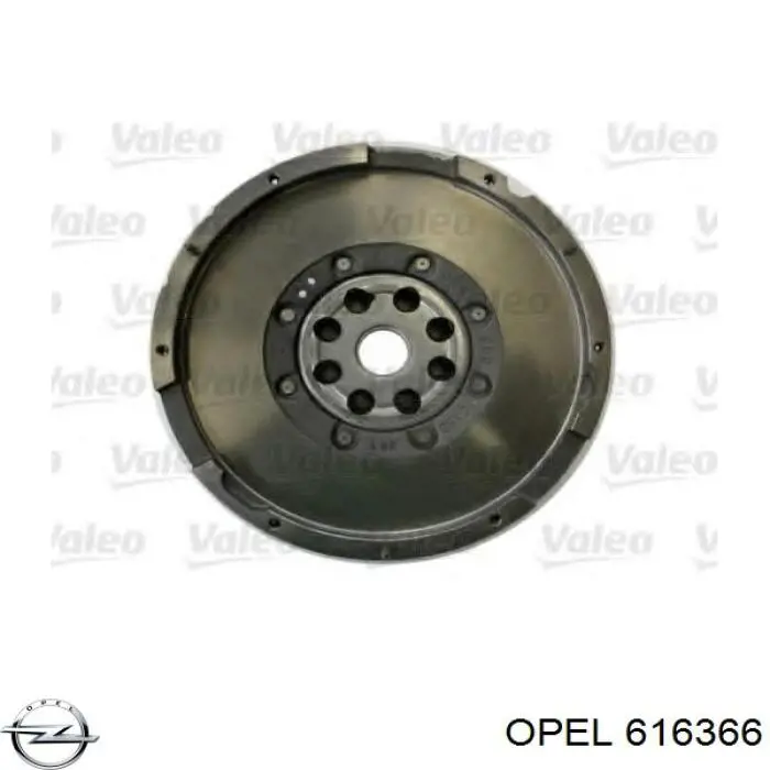Маховик двигателя OPEL 616366