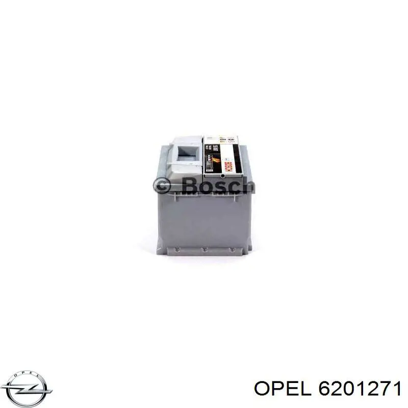 Купить 6201271 Opel Батарея аккумуляторная