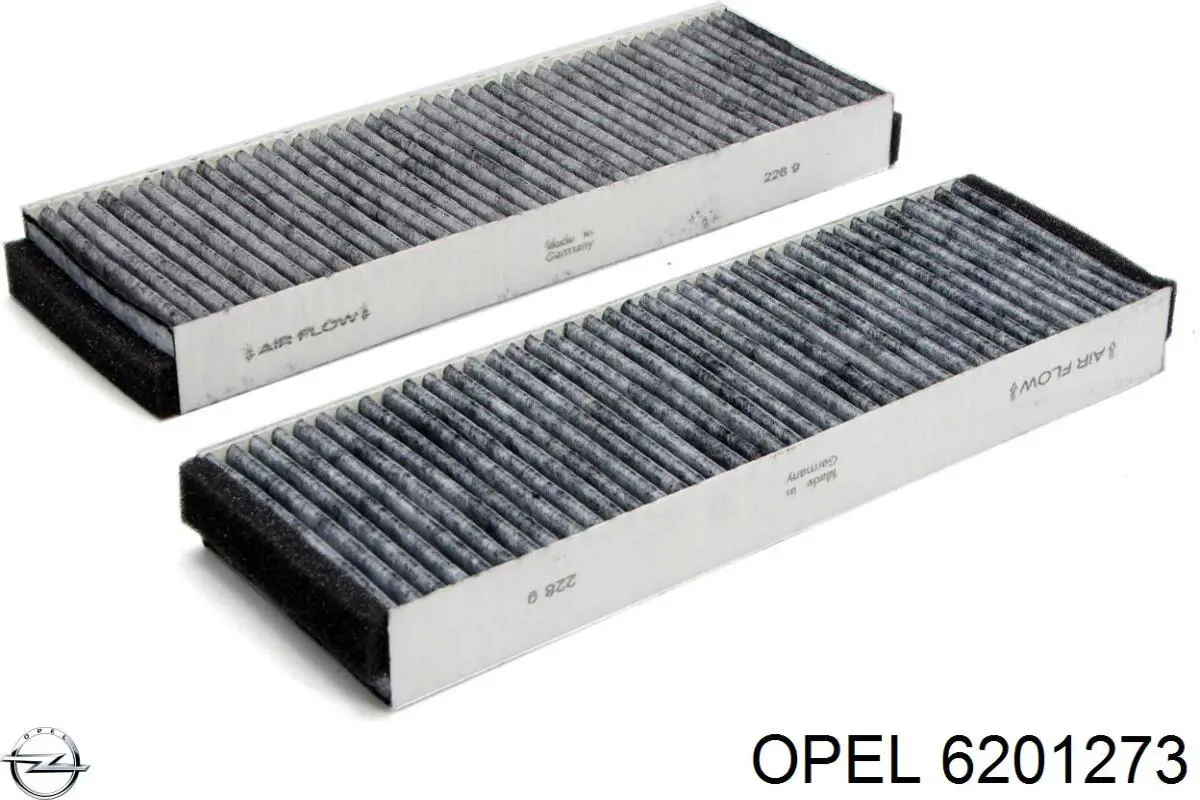 6201273 Opel Аккумуляторная батарея