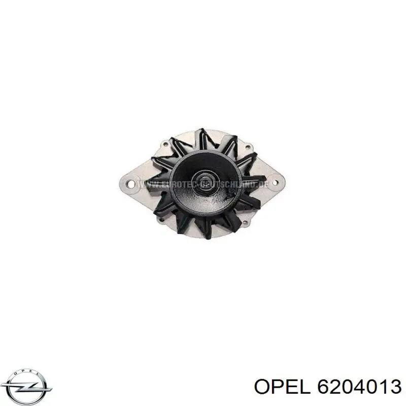 6204013 Opel Генератор автомобильный