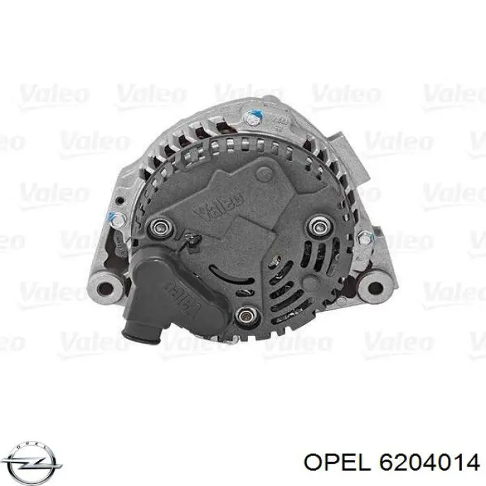Генератор 6204014 Opel