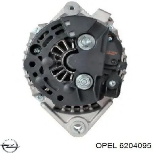 6204095 Opel Генератор автомобильный