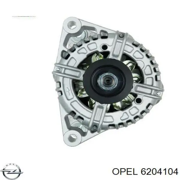 6204104 Opel генератор