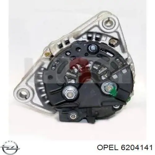 6204141 Opel генератор