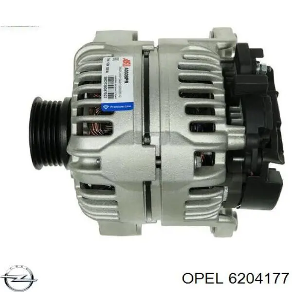 Автомобильный генератор Opel 6204177 цена, от 102.14 USD