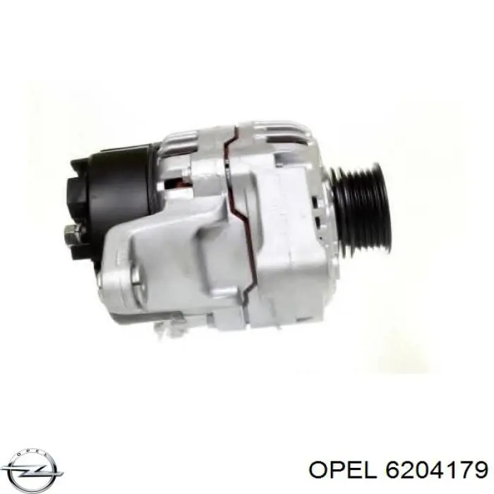6204179 Opel генератор