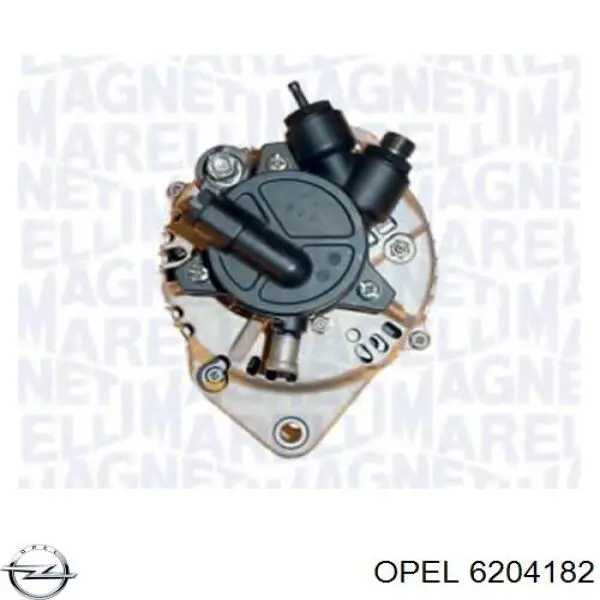 6204182 Opel генератор