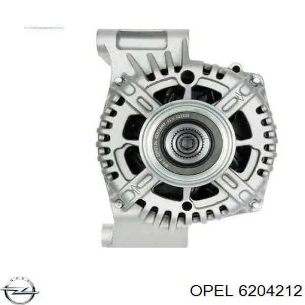 6204212 Opel Генератор автомобильный