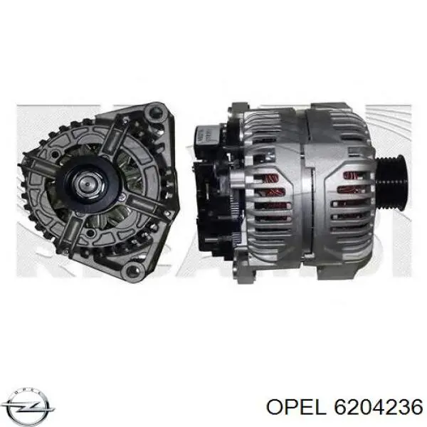 Автомобильный генератор Opel 6204236 цена, от 54.48 USD