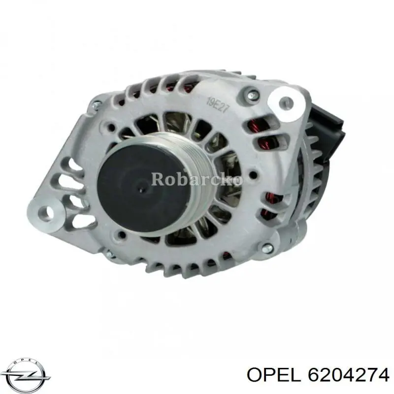 Автомобильный генератор Opel 6204274 цена, от 172.72 USD