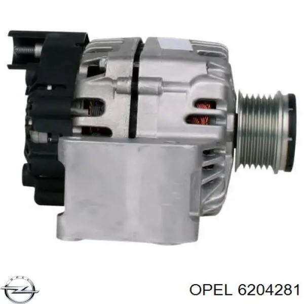 6204281 Opel генератор