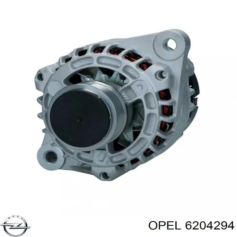6204294 Opel генератор