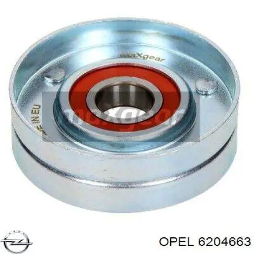 Натяжная планка поликлинового ремня Opel 6204663